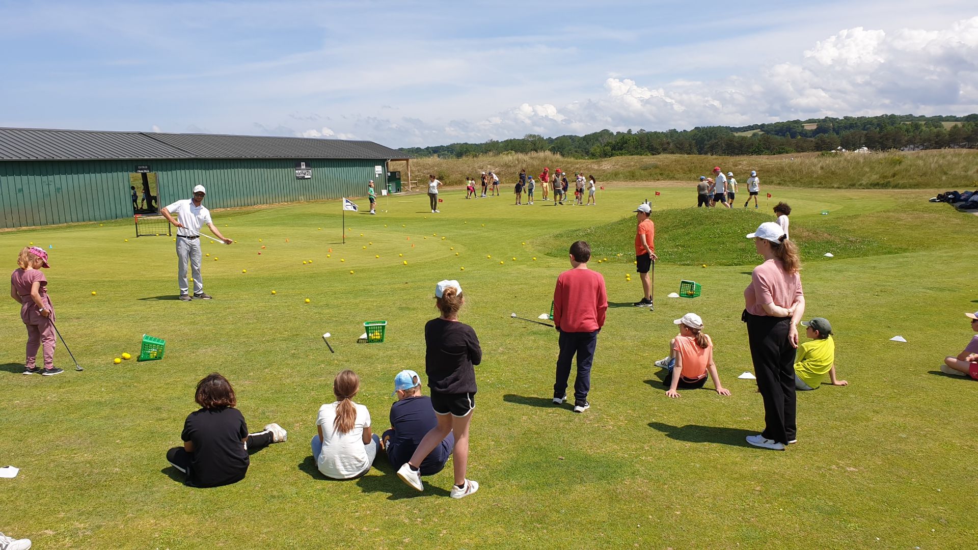 Les scolaires à la découverte du golf